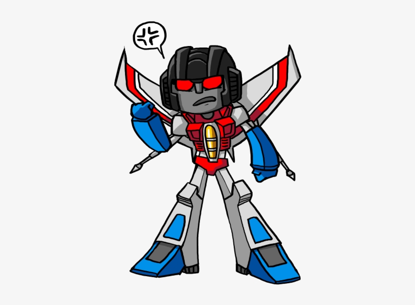 Chibi Starscream - Transformers Starscream Chibi, transparent png