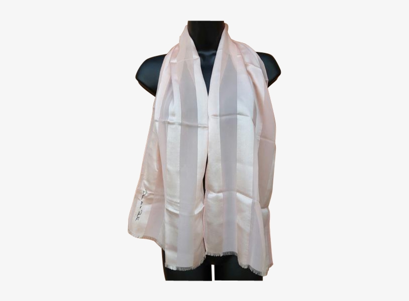 Clipart Black And White Stock Pink Silk Oscar De La - Silk, transparent png