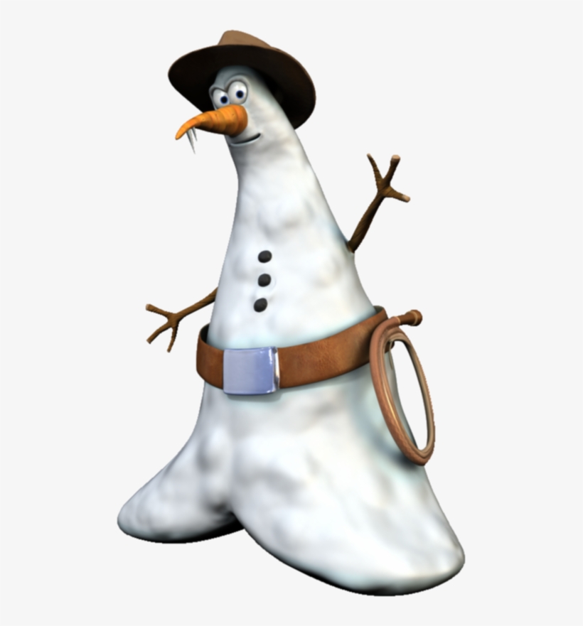 Cowboy Snowman Cropped - Cowboy Snowman, transparent png
