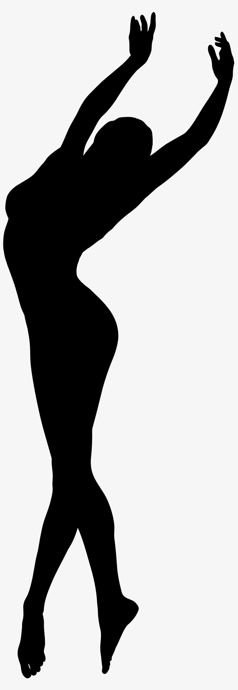 Female Silhouette Dancing At Getdrawings - Dancing Girl Silhouette, transparent png