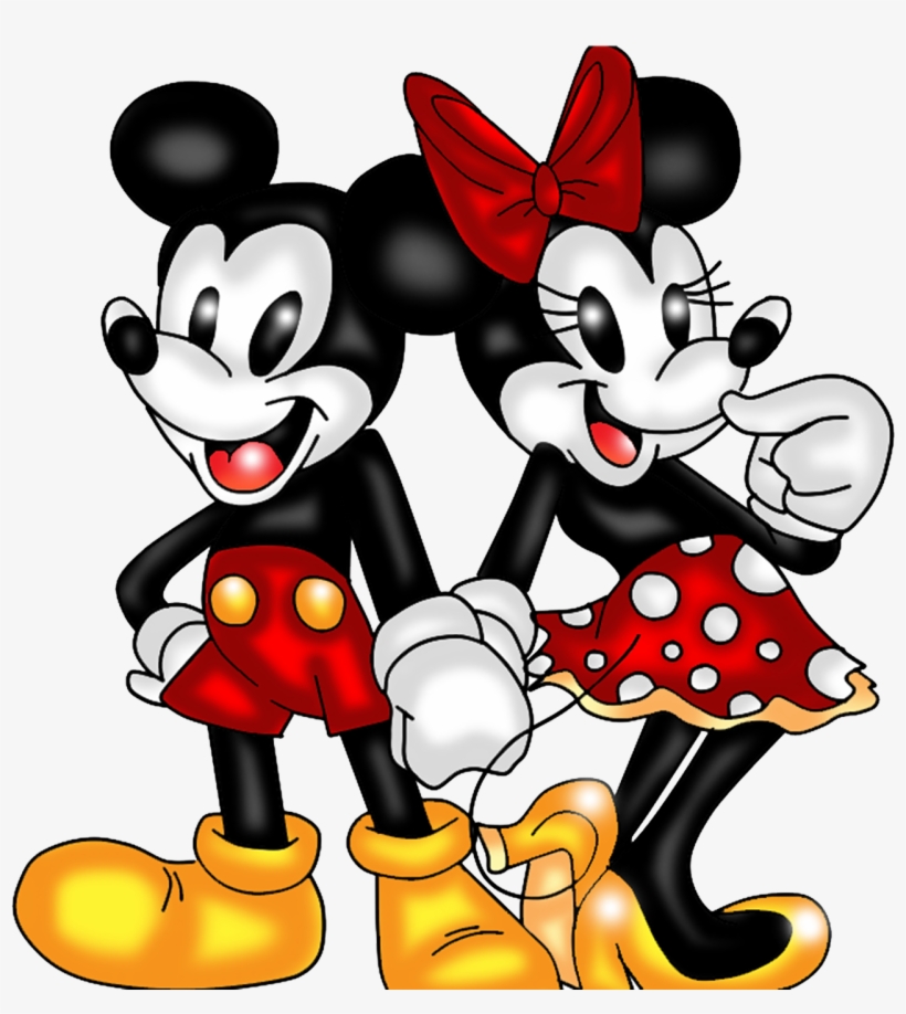 Wallpapers Mickey And Minnie Mouse - 2 Minnie Mickey Mouse, transparent png