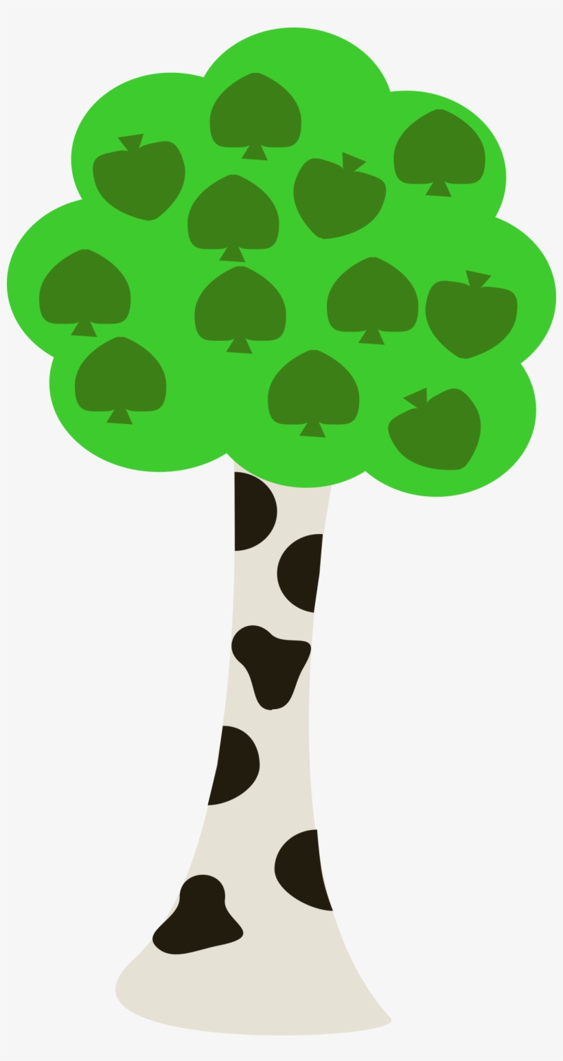 Birch Tree Vector Clip Art - Cartoon Tree, transparent png