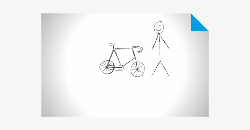 Clipart Transparent Library Men With Bicycle Plexus - Drawing, transparent png