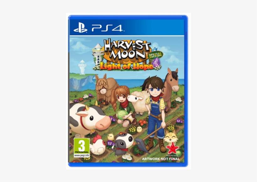 Light Of Hope Ps4 - Harvest Moon Light Of Hope Special Edition, transparent png