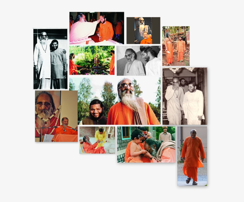 Walking On His Path - Collage, transparent png