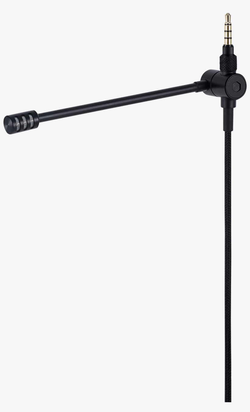 Unidirectional Microphone - Master & Dynamic Mm800 Headphone Boom Mic (black), transparent png