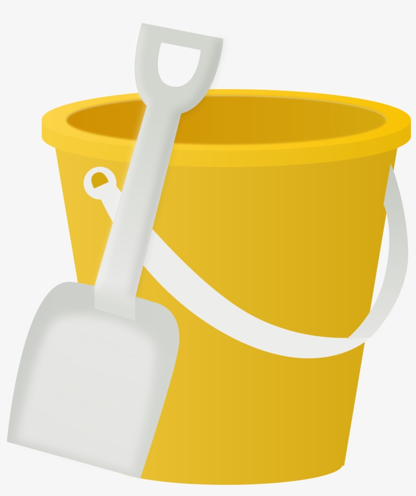 Big Image Png - Bucket And Shovel Clipart, transparent png