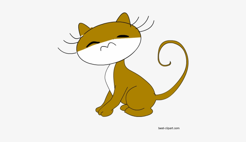 Sad Cat Free Clipart Image - Clip Art, transparent png