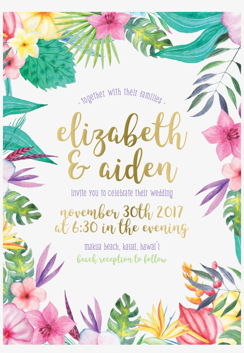 Destination Wedding, Destination Wedding Invitations, - Cafepress Watercolor Tropical Bouquet Iphone 5/5s Tough, transparent png