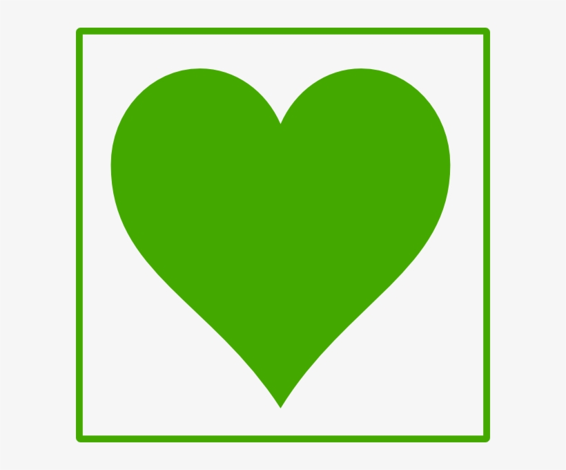Green Heart Clipart Png For Web, transparent png