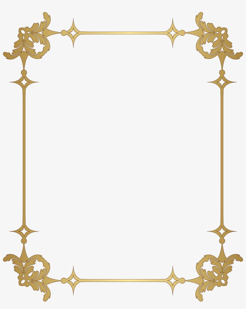 Border Frame Decoration Transparent Png, transparent png