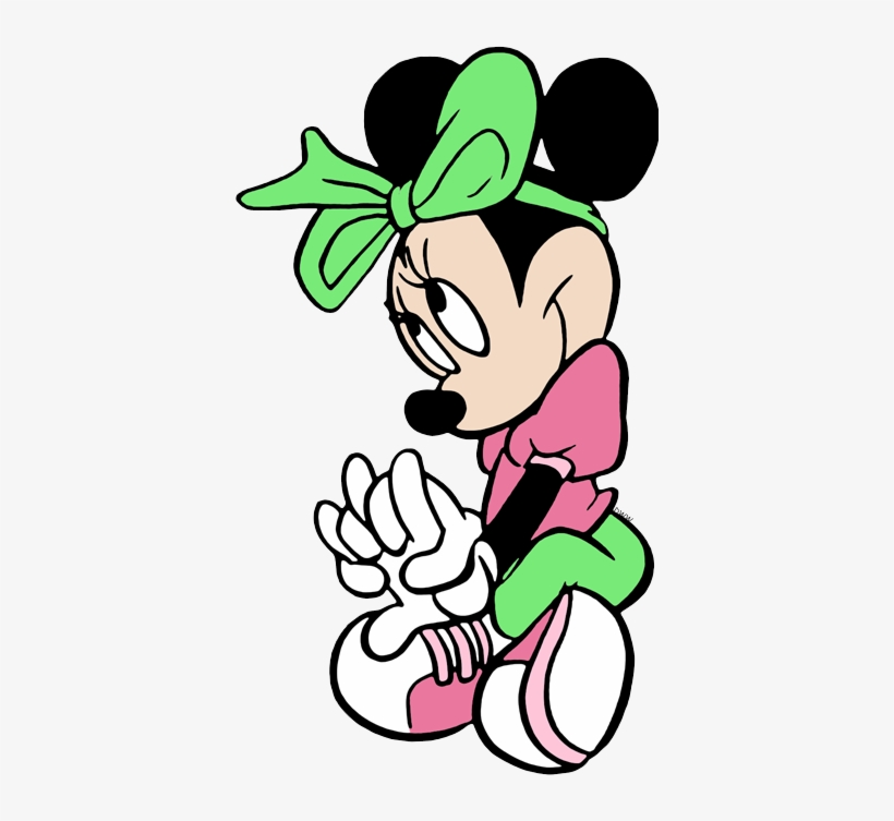 Young Minnie - Coloring Book, transparent png