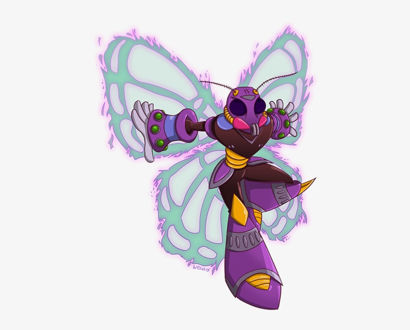 Megaman X Morph Moth, transparent png