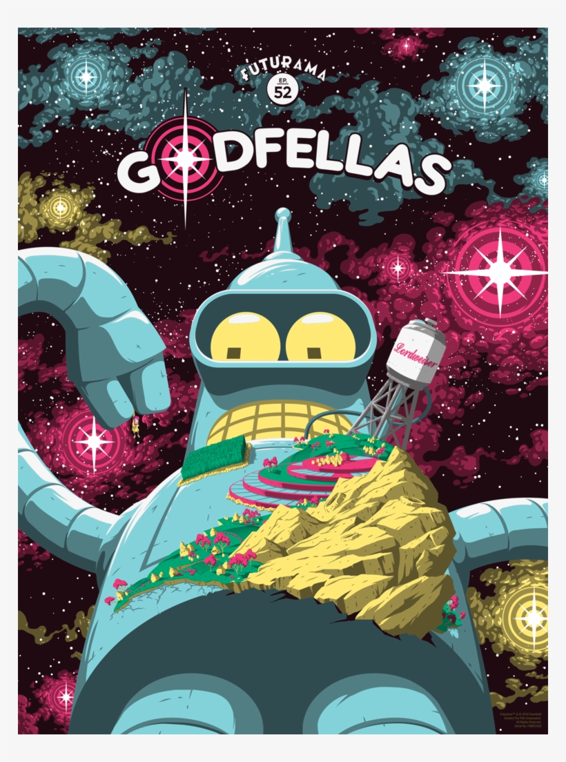 Cuphead By Dave Perillo & Godfellas By Florey On Sale - Godfellas Futurama, transparent png