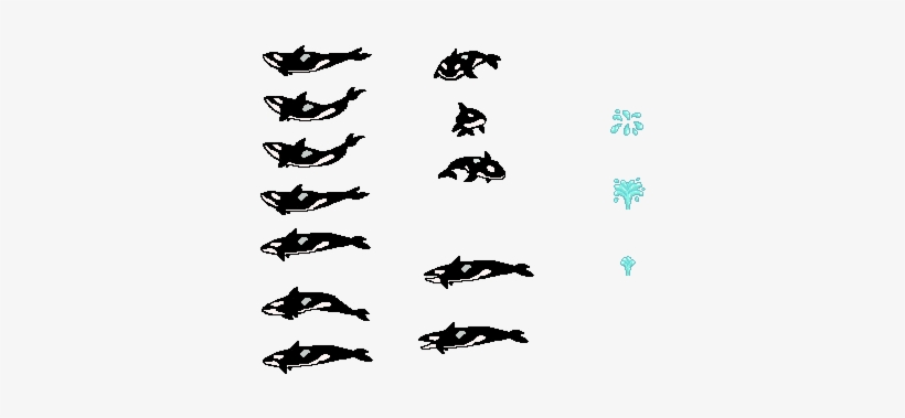 Whale - Silhouette, transparent png