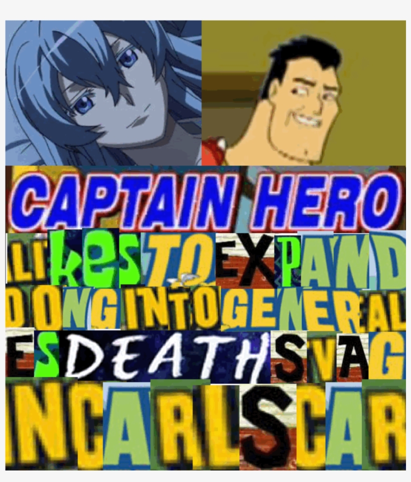 Captain Hero 0 Gintoce Eral Esdeat/sv - Cartoon, transparent png