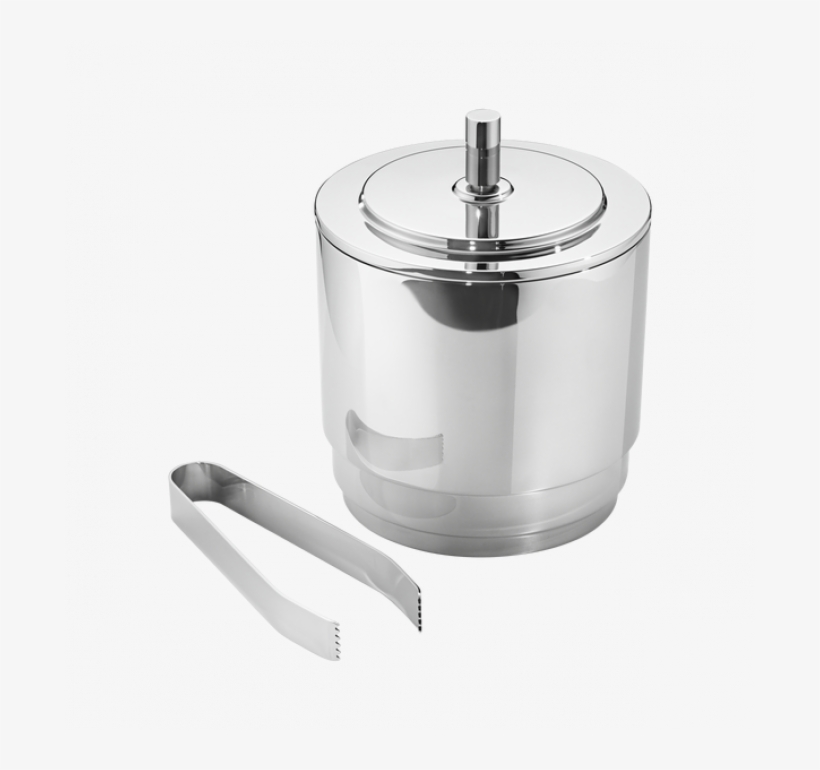 Manhattan Ice Bucket & Tong - Georg Jensen - Manhattan Ice Bucket & Tong Set, transparent png