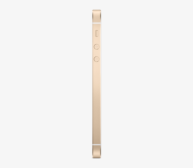 Apple Iphone Se 16 Gb Gold Left-side - Iphone Se, transparent png