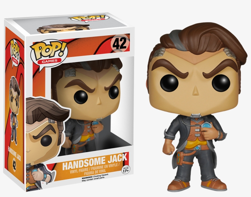 Handsome Jack Pop Vinyl Figure - Handsome Jack Funko Pop, transparent png