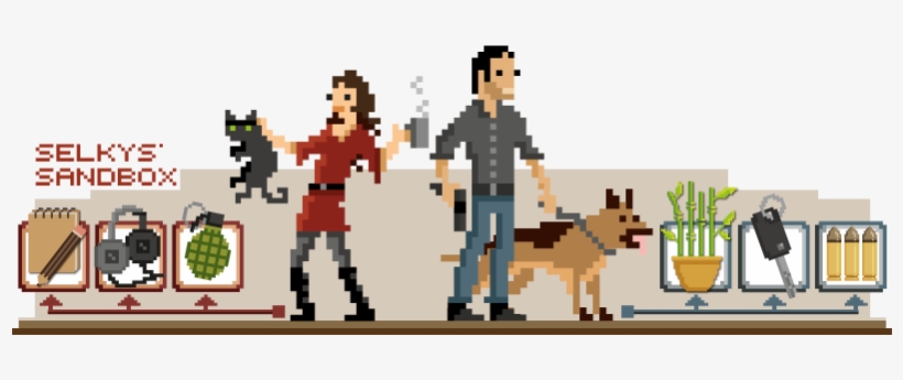 Selkys' Sandbox - Cartoon, transparent png