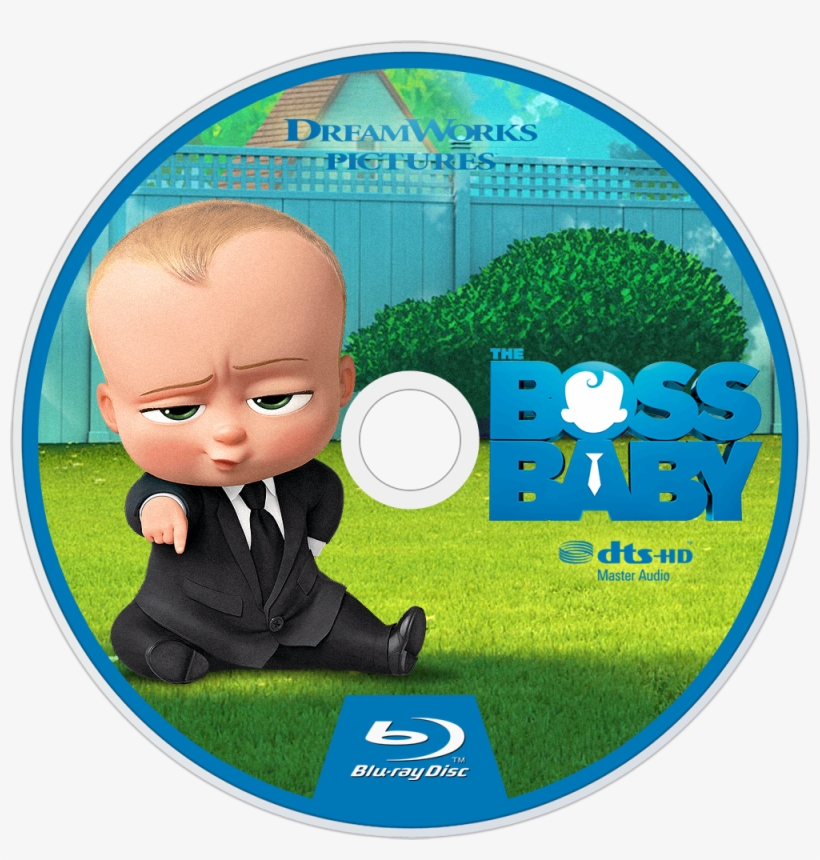 The Boss Baby Bluray Disc Image - Boss Baby Cd Cover, transparent png