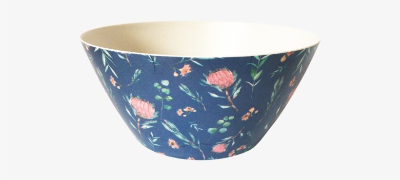 Flora Bamboo Salad Bowl - Bowl, transparent png