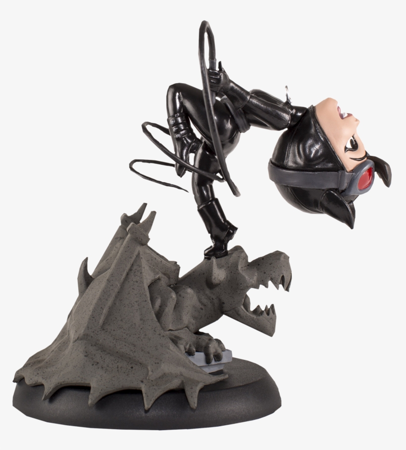 Batman - Batman - Catwoman Rebirth Q-fig Figure, transparent png