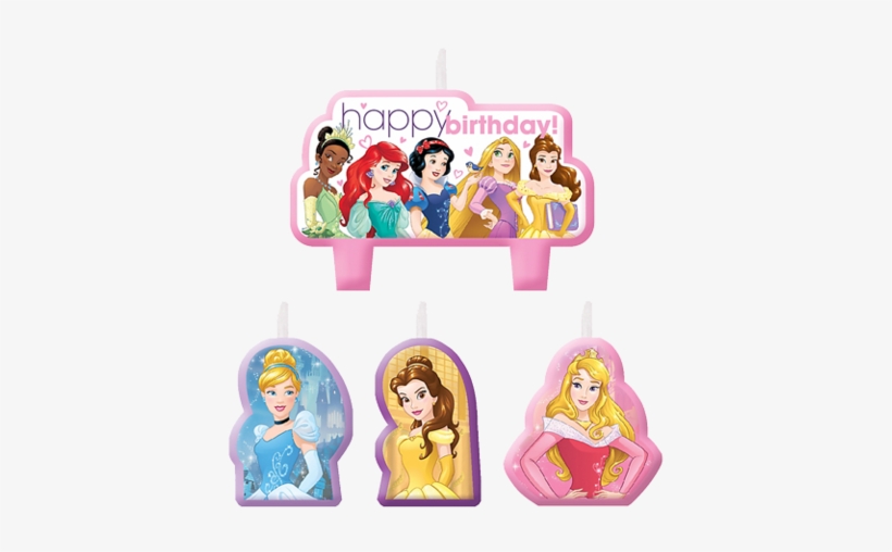 Disney Princess Candles, transparent png