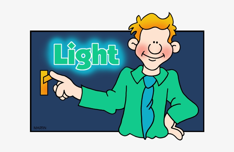 Science Clip Art By Phillip Martin, Light - Light Pollution Clip Art, transparent png