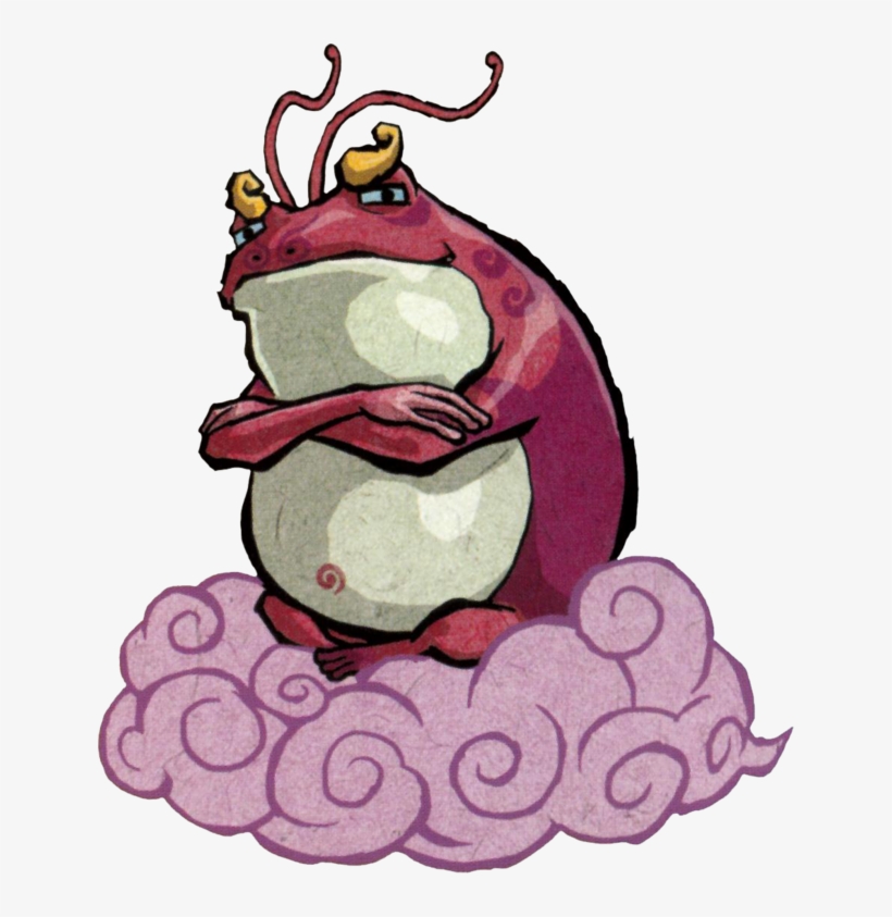Cyclos - Zelda Wind Waker Frog, transparent png