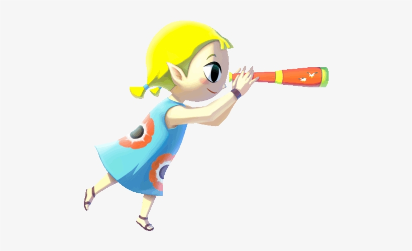 Aryll Looks Great In Hd - Aryll Wind Waker Hd, transparent png