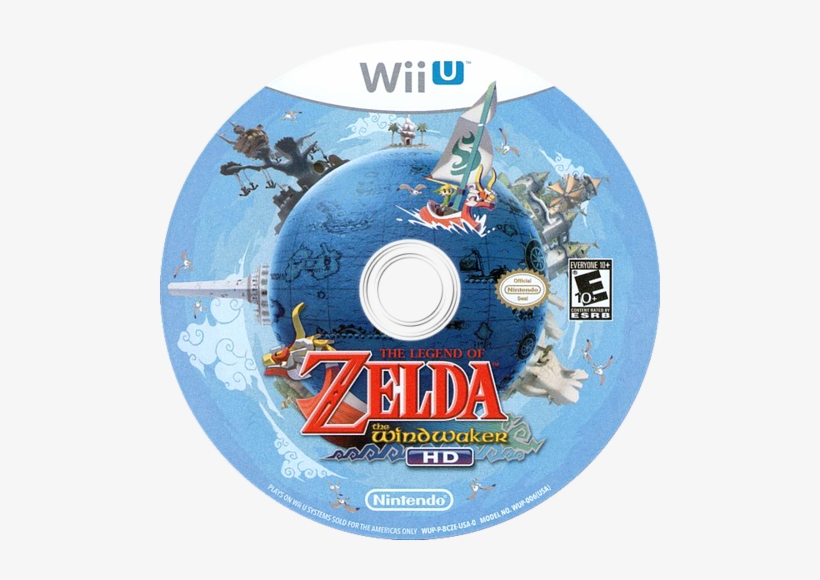 The Legend Of Zelda - Wind Waker Hd Disc, transparent png