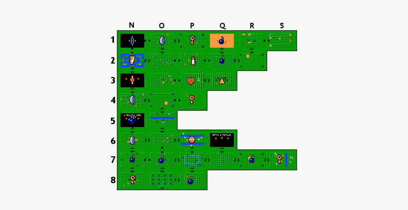 Contents - Legend Of Zelda Level 7 - 375x343 PNG Download - PNGkit