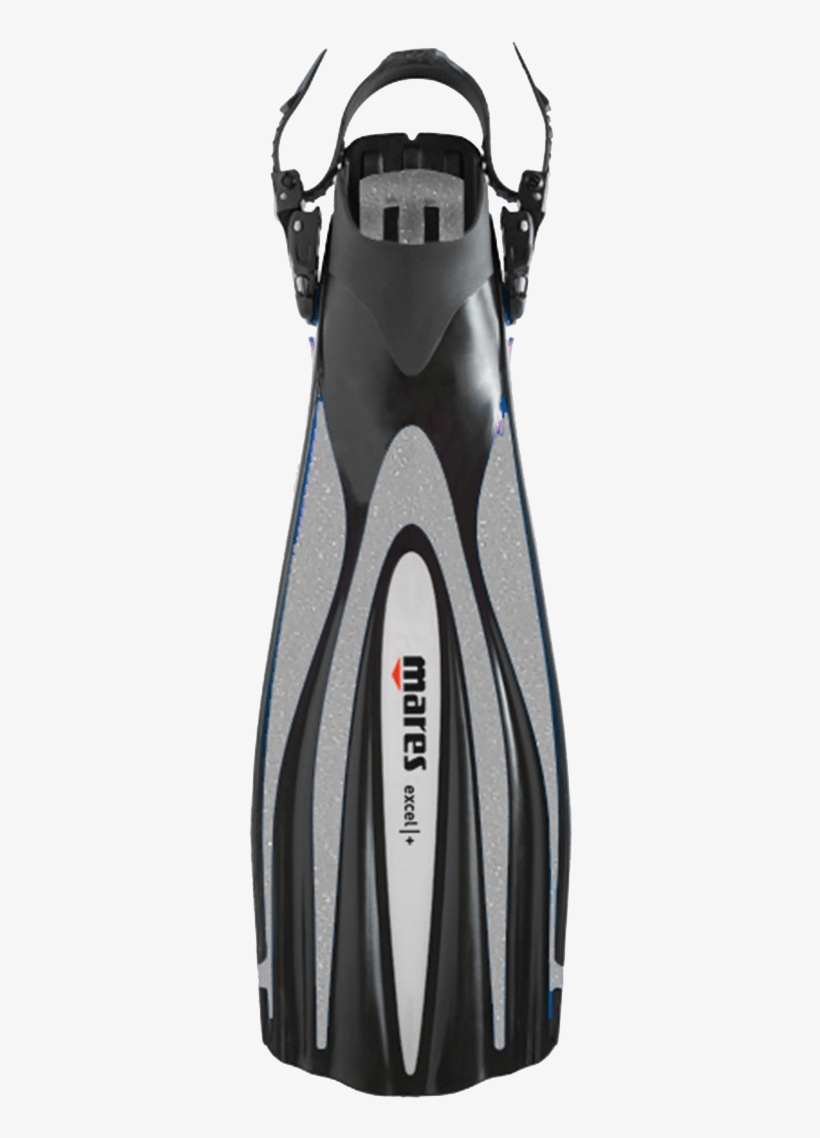 58ad987aa0f3 - Mares Excel Open Heel Scuba Fins, transparent png