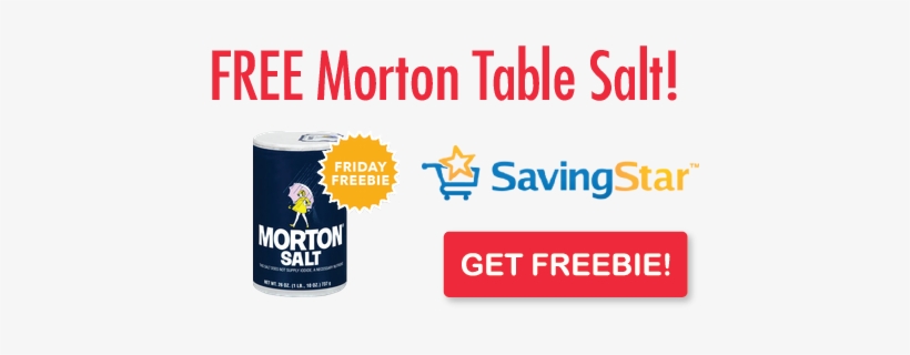 Morton Iodized Salt, transparent png