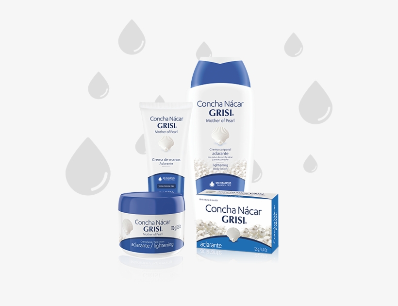 Línea Integrada Concha Nácar Grisi® - Grisi Hand Cream Concha Nacar 80 Ml 80 Ml, transparent png