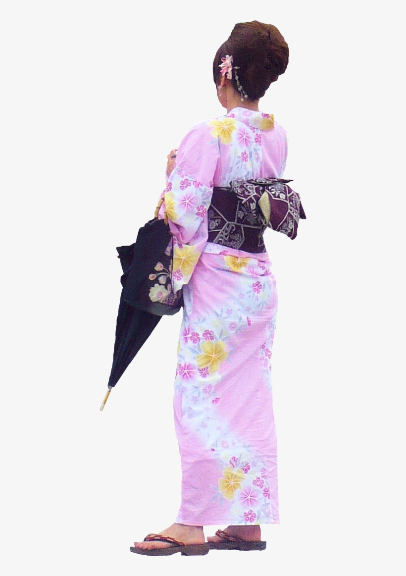 Japan National Costume Back, transparent png