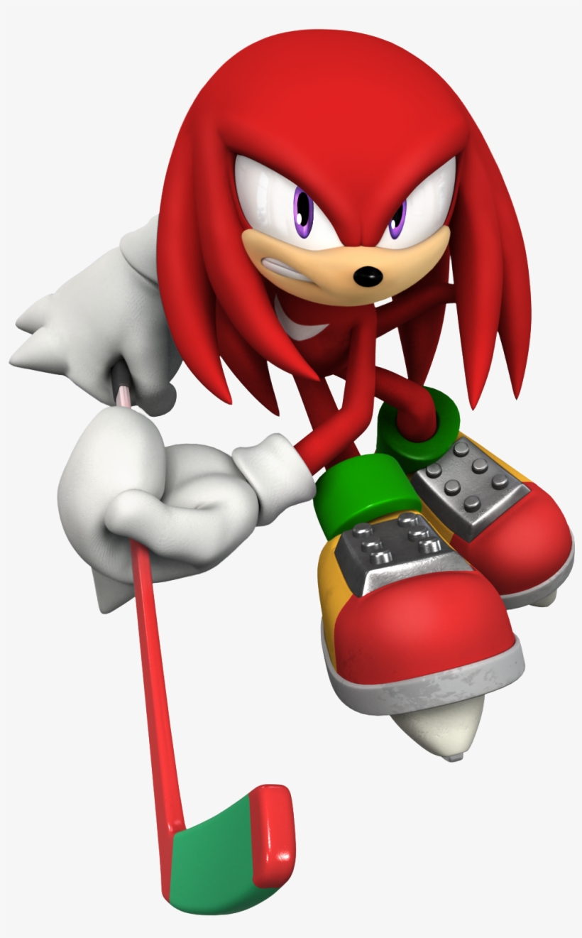 Mario And Sonic At The Olympic Winter Games Knuckles, transparent png