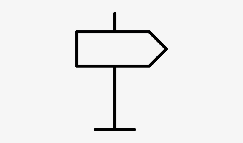 Rightwards Pole Sign Vector Palo Con Flechas Png 400x400 Png Download Pngkit