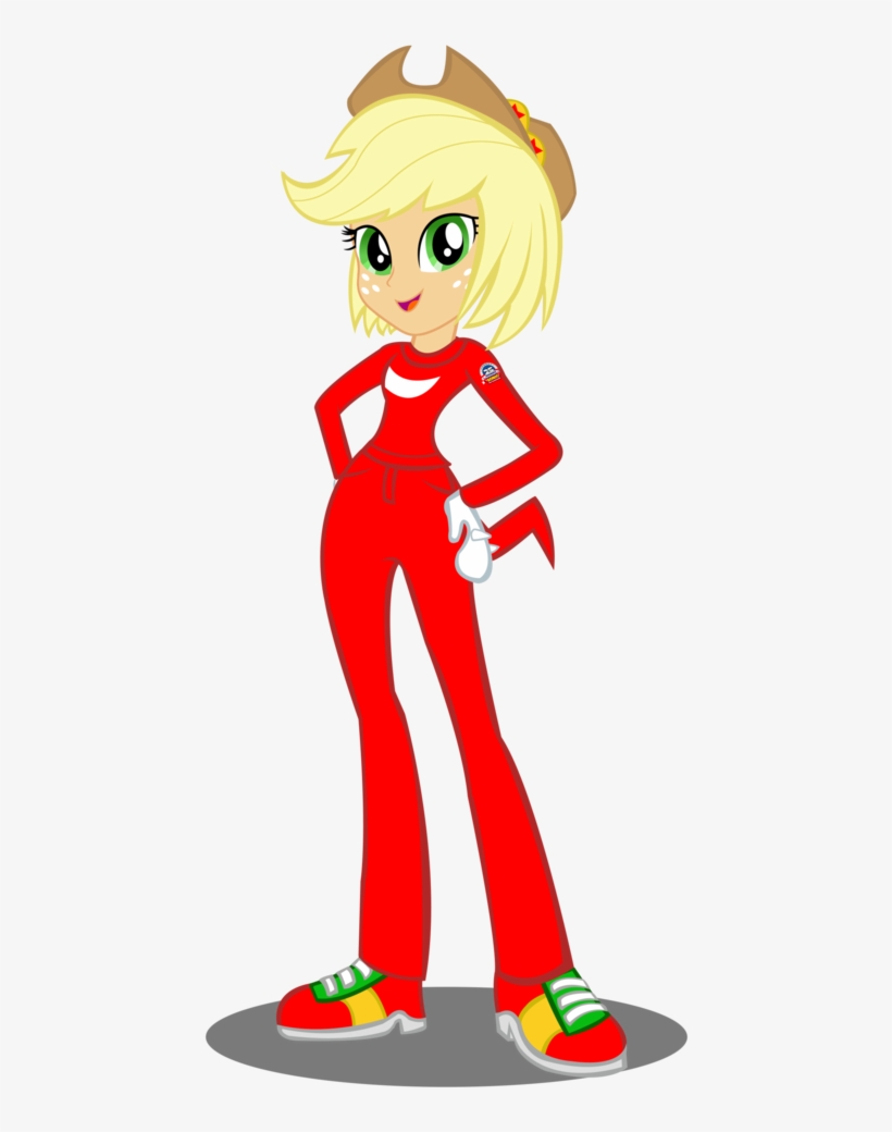 Alternate Hairstyle, Applejack, Artist - Knuckles The Echidna Mlp, transparent png