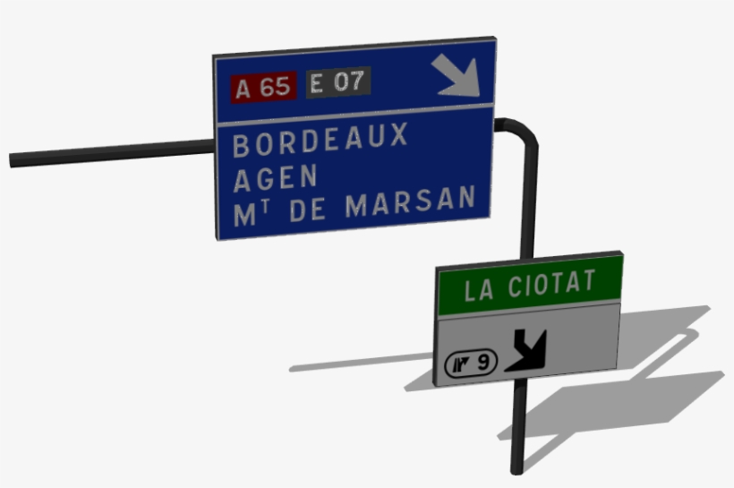 Highwaypole - Street Sign, transparent png