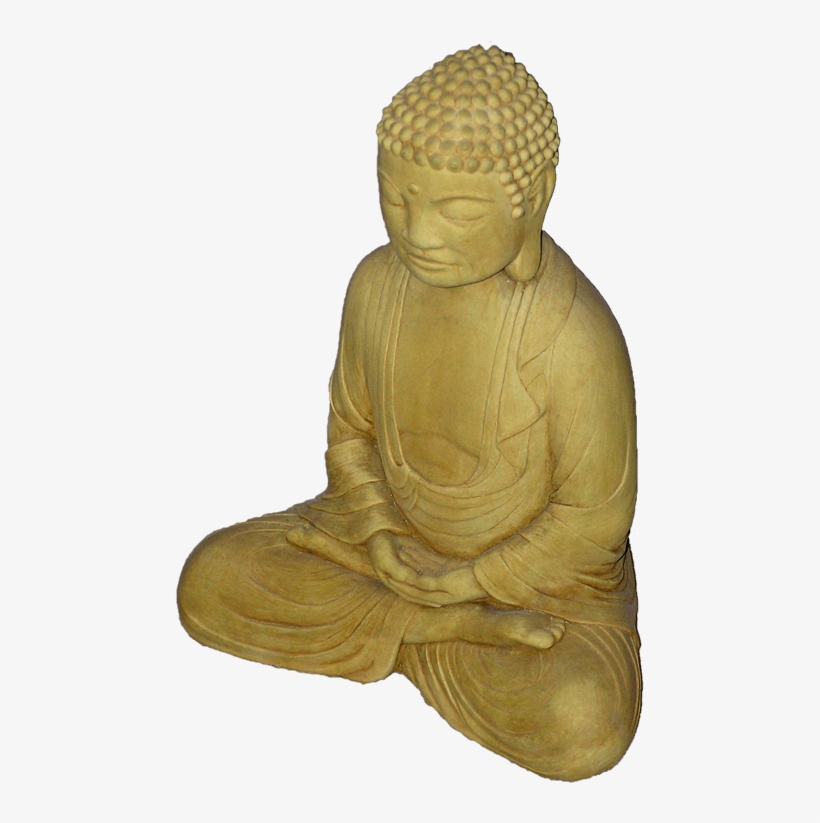 Meditating Buddha Outdoor Statue For Sale - Buddhism, transparent png