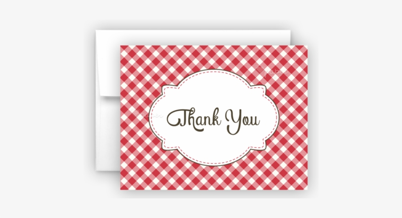 Picnic Thank You Cards Note Card Stationery • Flat, - Picnic Thank You Cards, transparent png