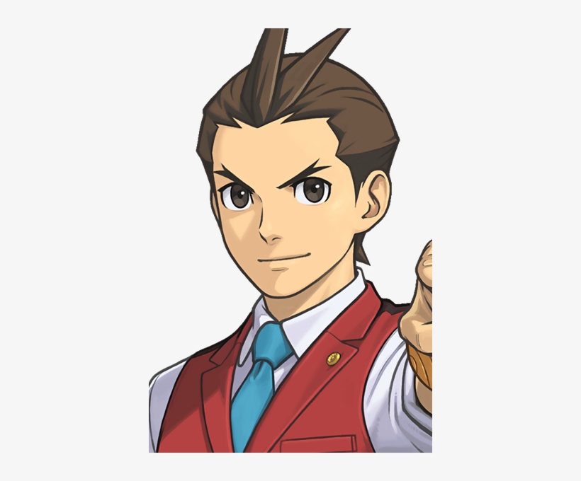 Apollo Portrait - Apollo Ace Attorney, transparent png