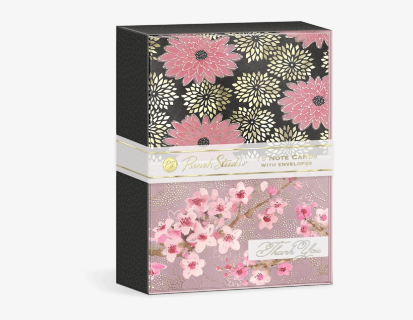 Cherry Blossoms Note Card Duo Set - Wendepunkt By Lenz / Frau Im Leben 9783833431135 (paperback), transparent png