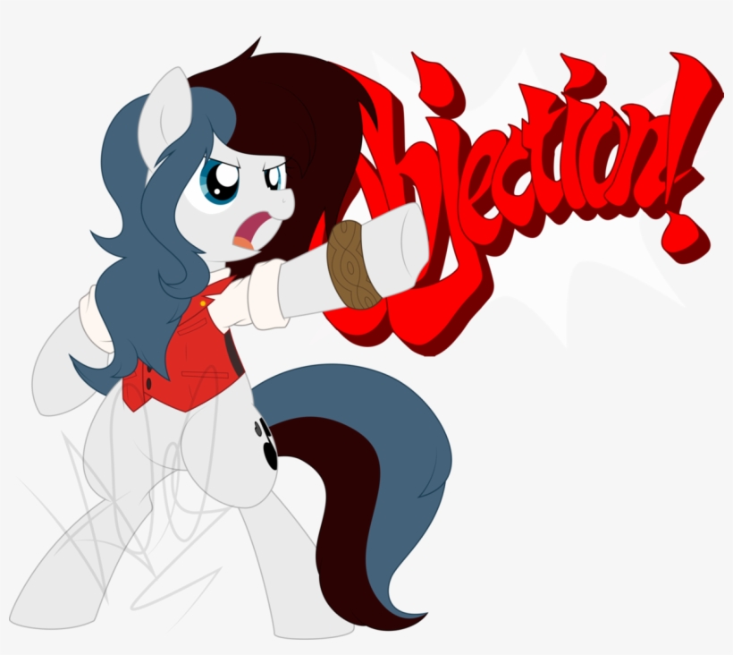 Ace Attorney, Apollo Justice, Artist - Ace Attorney Objection Text, transparent png