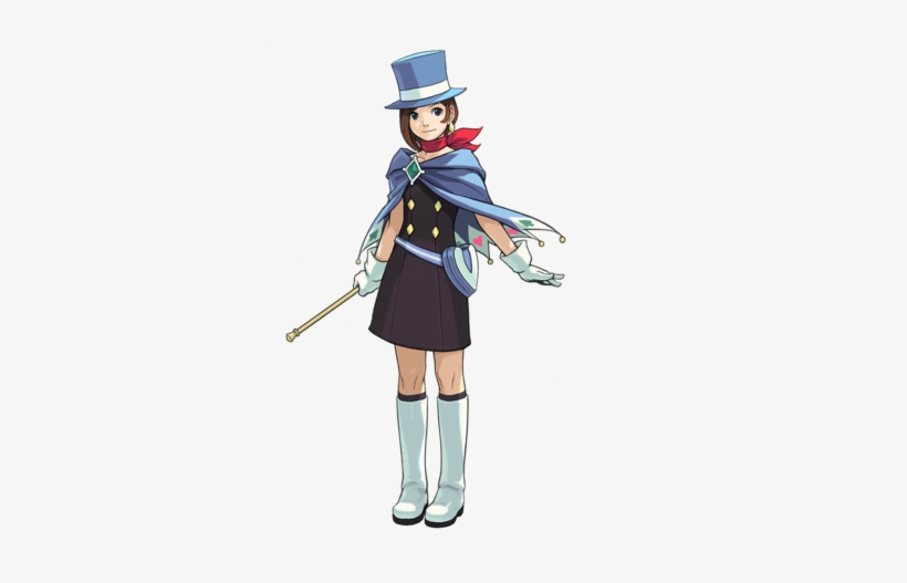 Making Her First Appearance During Apollo's First Big - Trucy Wright Png, transparent png