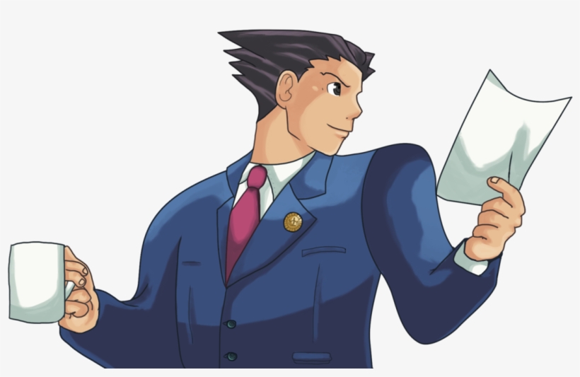 Phoenix Wright Ace Attorney, transparent png