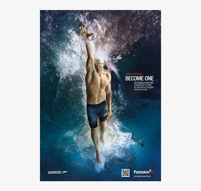 Speedo Fastskinf Magnusson Speedo Fast Skin Advertisement 850x700