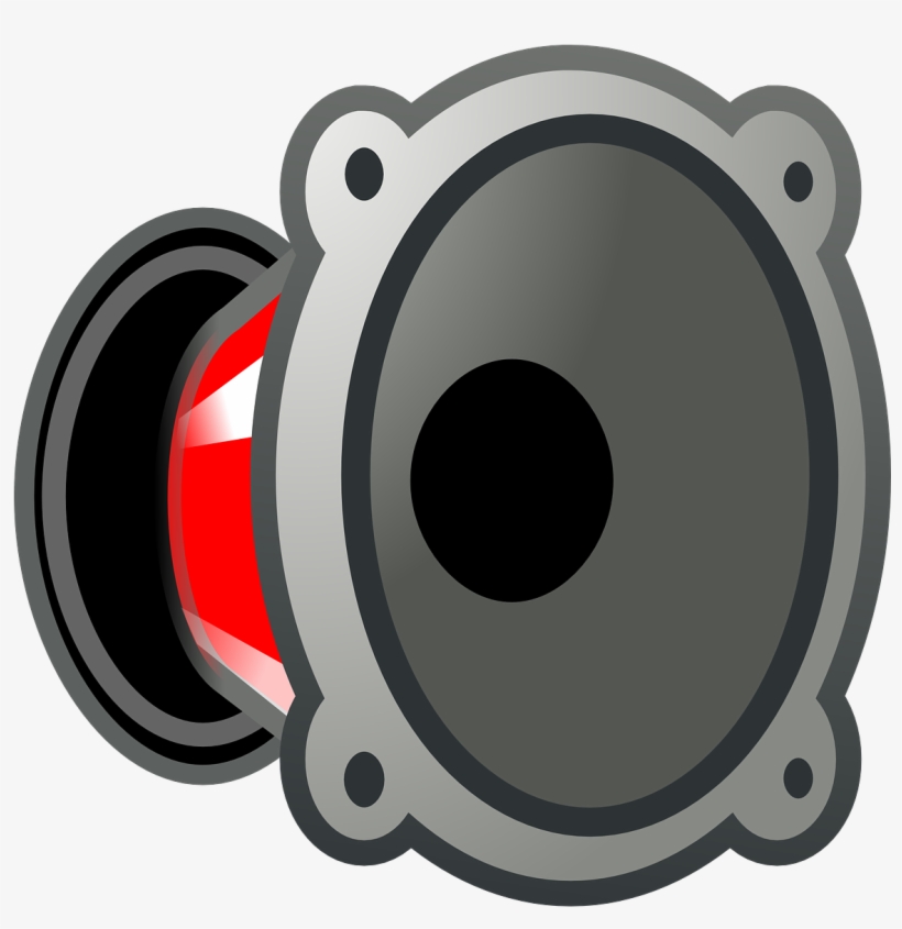 Vector - Loudspeaker, transparent png